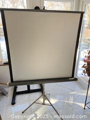 MaxSold Auction: Vintage Sears projector screen (portable) - London (Ontario, Canada) SELLER MANAGED Downsizing Online Auction - Charlotte Street