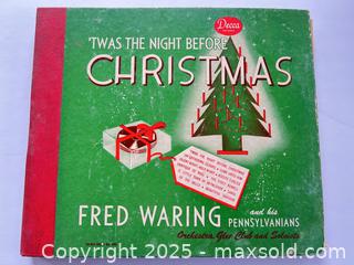 MaxSold Auction: Vintage vinyl albums- Fred Waring and his Pennsylvanians (4 albums in book)  - London (Ontario, Canada) SELLER MANAGED Downsizing Online Auction - Charlotte Street