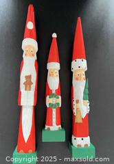 MaxSold Auction: Wood Santa figures - London (Ontario, Canada) SELLER MANAGED Downsizing Online Auction - Charlotte Street