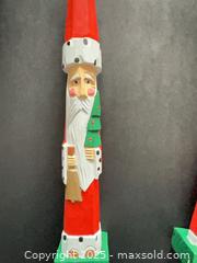MaxSold Auction: Wood Santa figures - London (Ontario, Canada) SELLER MANAGED Downsizing Online Auction - Charlotte Street