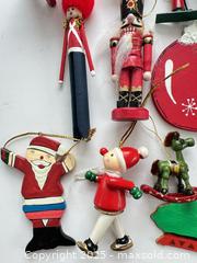 MaxSold Auction: Wooden Christmas ornaments - London (Ontario, Canada) SELLER MANAGED Downsizing Online Auction - Charlotte Street