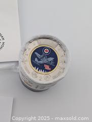 MaxSold Auction: 100th Anniversary of the Royal Canadian Air Force Toonie Coin Set &#38; Roll of Air Force Colorized Toonies ($54 face value)  - Langley (British Columbia, Canada) SELLER MANAGED Reseller Online Auction - 68 Avenue