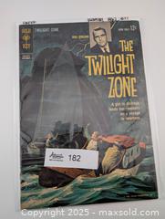 MaxSold Auction: 1962 The Twilight Zone Issue #1 (10016-211) Gold Key Edition (FN Condition) - Langley (British Columbia, Canada) SELLER MANAGED Reseller Online Auction - 68 Avenue