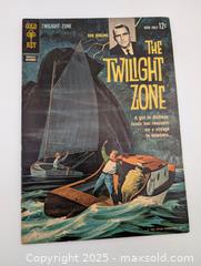 MaxSold Auction: 1962 The Twilight Zone Issue #1 (10016-211) Gold Key Edition (FN Condition) - Langley (British Columbia, Canada) SELLER MANAGED Reseller Online Auction - 68 Avenue