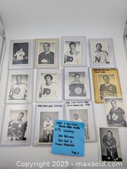 MaxSold Auction: 1970 O-Pee-Chee Deckle Edge Cards incl Jean Beliveau, Glen Hall &#38; Frank McHolovich (13 cards total) - Langley (British Columbia, Canada) SELLER MANAGED Reseller Online Auction - 68 Avenue