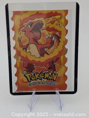 MaxSold Auction: 1999 Pokemon TV Topps incl 8 Foils &#38; Diecut Charmeleon (28 total cards)  - Langley (British Columbia, Canada) SELLER MANAGED Reseller Online Auction - 68 Avenue
