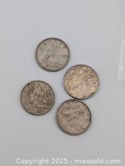 MaxSold Auction: Canadian &#38; Chinese Silver Coins (37g total) - Langley (British Columbia, Canada) SELLER MANAGED Reseller Online Auction - 68 Avenue