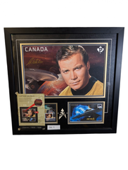 MaxSold Auction: Captain Kirk Framed Stamp- William Shatner Signed- 367/1100 Limited Edition - Langley (British Columbia, Canada) SELLER MANAGED Reseller Online Auction - 68 Avenue