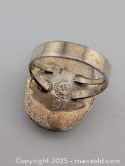 MaxSold Auction: Vintage Abalone &#38; Mexican 925 Silver Ring and Sunstone &#38; 925 Silver Earrings  - Langley (British Columbia, Canada) SELLER MANAGED Reseller Online Auction - 68 Avenue