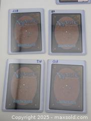 MaxSold Auction: Vintage Magic the Gathering Cards incl Lotus Petal &#38; Bitterblossom (10 Total Cards)  - Langley (British Columbia, Canada) SELLER MANAGED Reseller Online Auction - 68 Avenue