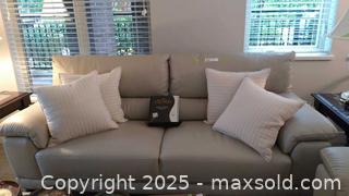 MaxSold Auction: Leather Couch - Surrey (British Columbia, Canada) PARTNER MANAGED Estate Sale Online Auction - 154 Street (CONDO)