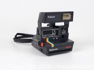 MaxSold Auction: Polaroid Supercolor 635 CL Camera - Toronto (Ontario, Canada) SELLER MANAGED Downsizing Online Auction - Esandar Drive (STORAGE)