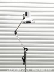MaxSold Auction: Vintage HKL Anglepoise Industrial Floor Lamp on Castors - A - Toronto (Ontario, Canada) SELLER MANAGED Downsizing Online Auction - Esandar Drive (STORAGE)