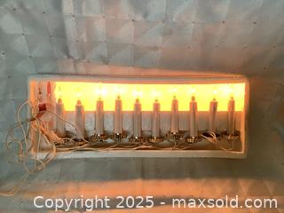 MaxSold Auction: Vintage set of Foremost Industries 10 Candle, and Electrified Bubble Lamps and Icicles - San Jose (California, USA) SELLER MANAGED Downsizing Online Auction - Gretchen Lane