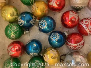 MaxSold Auction: Vintage Shiny Brite mercury glass Christmas ornaments - San Jose (California, USA) SELLER MANAGED Downsizing Online Auction - Gretchen Lane