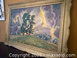 MaxSold Auction: David Drum Signed Canadian Landscape Oil Painting  - Toronto (Ontario, Canada) PARTNER MANAGED Estate Sale Online Auction - Wychwood Park