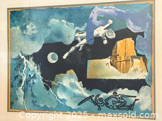 MaxSold Auction: Signed Salvador Dali Eternity of Love Lithograph - Toronto (Ontario, Canada) PARTNER MANAGED Estate Sale Online Auction - Wychwood Park