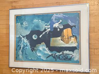 MaxSold Auction: Signed Salvador Dali Eternity of Love Lithograph - Toronto (Ontario, Canada) PARTNER MANAGED Estate Sale Online Auction - Wychwood Park