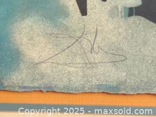 MaxSold Auction: Signed Salvador Dali Eternity of Love Lithograph - Toronto (Ontario, Canada) PARTNER MANAGED Estate Sale Online Auction - Wychwood Park