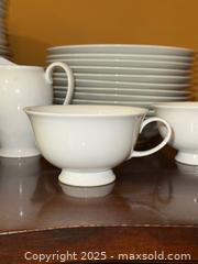 MaxSold Auction: Vintage Pure White Rosenthal “Classic Rose” Porcelain Dish Set  - Toronto (Ontario, Canada) PARTNER MANAGED Estate Sale Online Auction - Wychwood Park