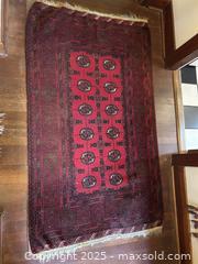 MaxSold Auction: Afghan Mori Gul Knotted Runner Rug  - Victoria (British Columbia, Canada) SELLER MANAGED Moving Online Auction - Toronto Street