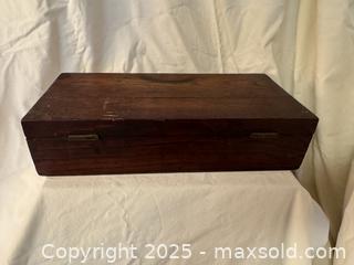 MaxSold Auction: Antique Wooden Box - Victoria (British Columbia, Canada) SELLER MANAGED Moving Online Auction - Toronto Street