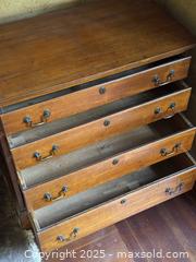 MaxSold Auction:  New England Cherry 4-Drawer Chippendale Chest - Victoria (British Columbia, Canada) SELLER MANAGED Moving Online Auction - Toronto Street