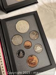 MaxSold Auction: Set of 3 Royal Canadian Mint Proof Sets  - Victoria (British Columbia, Canada) SELLER MANAGED Moving Online Auction - Toronto Street