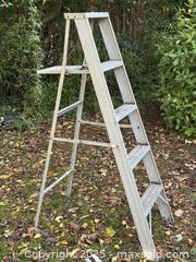 MaxSold Auction: Set of 3 Step Ladders - 12&#39; and 5&#39;  - Victoria (British Columbia, Canada) SELLER MANAGED Moving Online Auction - Toronto Street