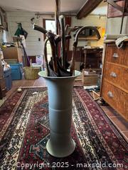 MaxSold Auction: Set of Wood-Handled Umbrellas  - Victoria (British Columbia, Canada) SELLER MANAGED Moving Online Auction - Toronto Street