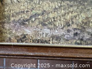 MaxSold Auction: Two Framed Paintings, Watercolour and Oil  - Victoria (British Columbia, Canada) SELLER MANAGED Moving Online Auction - Toronto Street