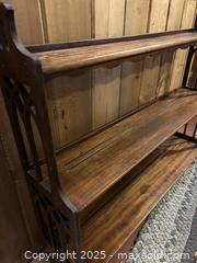 MaxSold Auction: Vintage 1940&#39;s Solid Wood Wall Shelf  - Victoria (British Columbia, Canada) SELLER MANAGED Moving Online Auction - Toronto Street