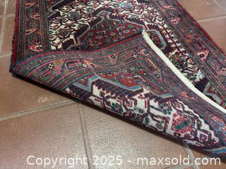 MaxSold Auction: Vintage Afghan/Turkmen Hand-Knotted Area Rug  - Victoria (British Columbia, Canada) SELLER MANAGED Moving Online Auction - Toronto Street