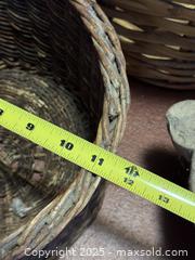 MaxSold Auction: Vintage Wicker Baskets and Pestle  - Victoria (British Columbia, Canada) SELLER MANAGED Moving Online Auction - Toronto Street