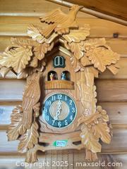 MaxSold Auction: Carved Wood Cuckoo Clock  - Clarington (Ontario, Canada) SELLER MANAGED Downsizing Online Auction -Mercer Road