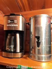 MaxSold Auction: Cuisinart &#38; Premier Stainless Steel Coffee Maker and Urn - Clarington (Ontario, Canada) SELLER MANAGED Downsizing Online Auction - Mercer Road