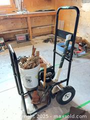 MaxSold Auction: Hand Truck / Hammers / Kindling - Clarington (Ontario, Canada) SELLER MANAGED Downsizing Online Auction - Mercer Road