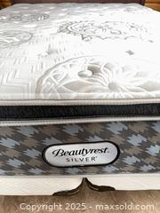 MaxSold Auction: Queen Bed Set with Dark Cherry Wood Headboard - Clarington (Ontario, Canada) SELLER MANAGED Downsizing Online Auction - Mercer Road