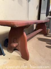 MaxSold Auction: Solid Wood Garden Bench - Clarington (Ontario, Canada) SELLER MANAGED Downsizing Online Auction - Mercer Road