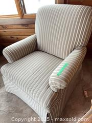 MaxSold Auction: Upholstered  Chair,  - Clarington (Ontario, Canada) SELLER MANAGED Downsizing Online Auction - Mercer Road