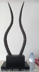 MaxSold Auction: MID-CENTURY MODERN ABBOTT FAUX ANTELOPE MOUNTED HORNS  - Prince Edward (Ontario, Canada) PARTNER MANAGED Estate Sale Online Auction - County Road 3