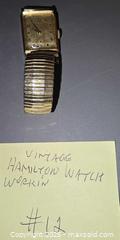 MaxSold Auction: Vintage Hamilton Watch - Toronto (Ontario, Canada) SELLER MANAGED Downsizing Online Auction - Millwood Road