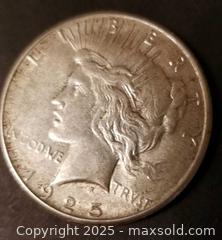 MaxSold Auction: 1925 American Morgan Silver Dollar  - Aurora (Ontario, Canada) PARTNER MANAGED Downsizing Online Auction - Murray Drive