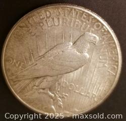 MaxSold Auction: 1925 American Morgan Silver Dollar  - Aurora (Ontario, Canada) PARTNER MANAGED Downsizing Online Auction - Murray Drive