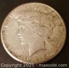 MaxSold Auction: 1925 American Morgan Silver Dollar  - Aurora (Ontario, Canada) PARTNER MANAGED Downsizing Online Auction - Murray Drive