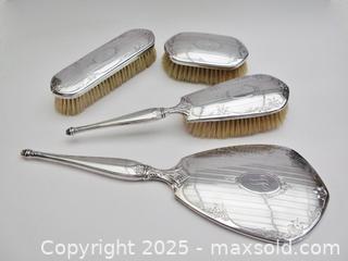 MaxSold Auction: Birks Sterling Silver Vanity Set  - Aurora (Ontario, Canada) PARTNER MANAGED Downsizing Online Auction - Murray Drive