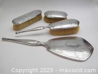 MaxSold Auction: Birks Sterling Silver Vanity Set  - Aurora (Ontario, Canada) PARTNER MANAGED Downsizing Online Auction - Murray Drive