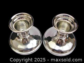 MaxSold Auction: Pair Birks Sterling Silver Candle Sticks - Aurora (Ontario, Canada) PARTNER MANAGED Downsizing Online Auction - Murray Drive