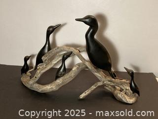 MaxSold Auction: Cortes Island Driftwood and Cedar Cormorant Sculpture - North Vancouver (British Columbia, Canada) PARTNER MANAGED Downsizing Online Auction - 14th Street West