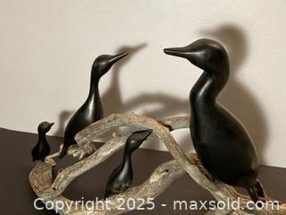 MaxSold Auction: Cortes Island Driftwood and Cedar Cormorant Sculpture - North Vancouver (British Columbia, Canada) PARTNER MANAGED Downsizing Online Auction - 14th Street West